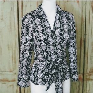 Anne Taylor button up blouse